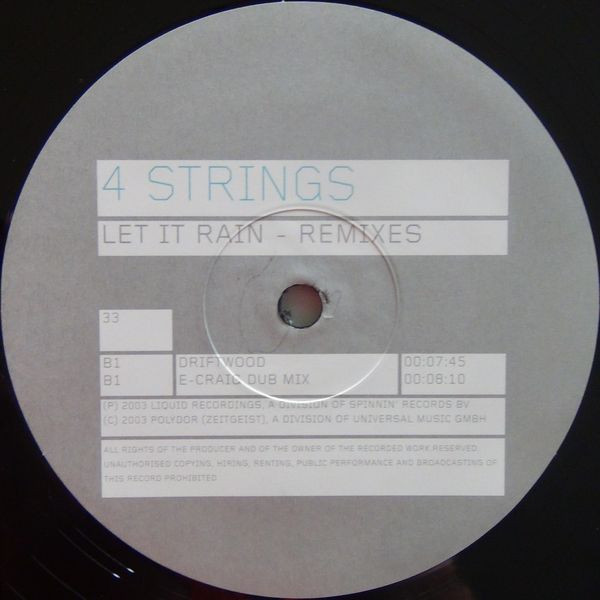 4 Strings - Let It Rain - Remixes | Zeitgeist (0656901) - 4