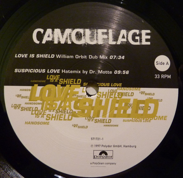 Camouflage - Love Is A Shield / Handsome / Suspicious Love | Polydor (571721-1) - 3