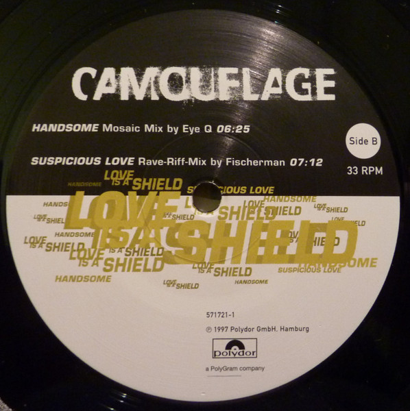 Camouflage - Love Is A Shield / Handsome / Suspicious Love | Polydor (571721-1) - 4