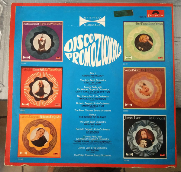 Various - Stereo Musicale Showcase - Disco Promozionale | Polydor (109 572) - 2 Various - Stereo Musicale Showcase - Disco Promozionale | Polydor (109 572) - 2