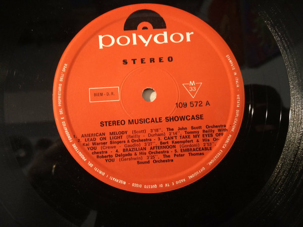 Various - Stereo Musicale Showcase - Disco Promozionale | Polydor (109 572) - 3 Various - Stereo Musicale Showcase - Disco Promozionale | Polydor (109 572) - 3
