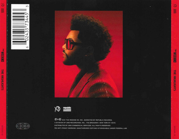 The Weeknd - The Highlights | XO (B0033491-02) - 4 The Weeknd - The Highlights | XO (B0033491-02) - 4