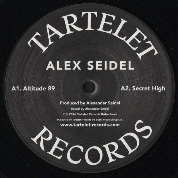 Alex Seidel - Alex Seidel EP | Tartelet Records (TART035)