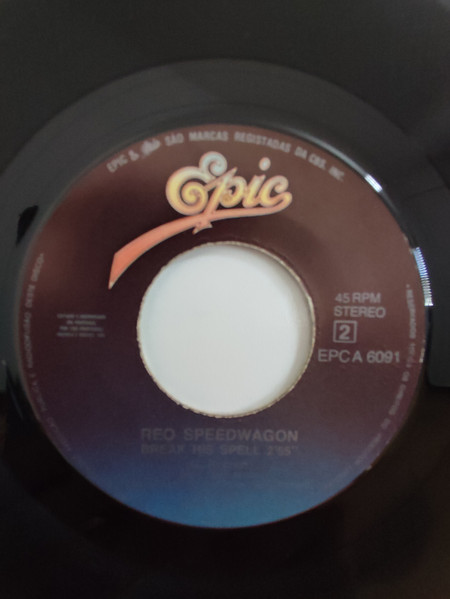 REO Speedwagon - Can't Fight This Feeling | Epic (A - 6091) - 4