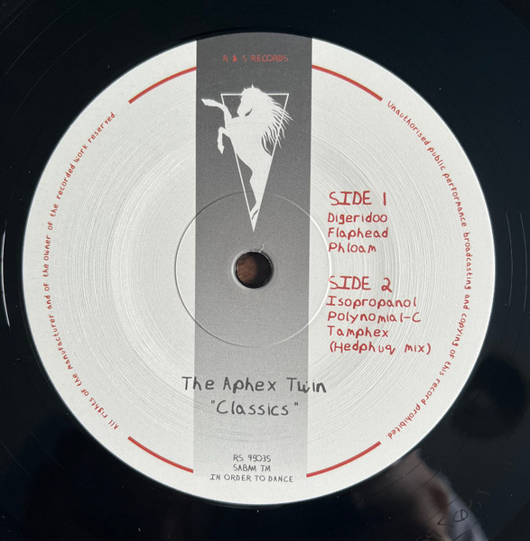 Aphex Twin - Classics | R & S Records (RS 95035) - 4 Aphex Twin - Classics | R & S Records (RS 95035) - 4