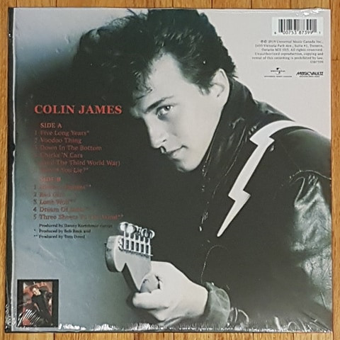 Colin James - Colin James [Vinyl] | Universal Music Canada Inc. (5387399) - 2