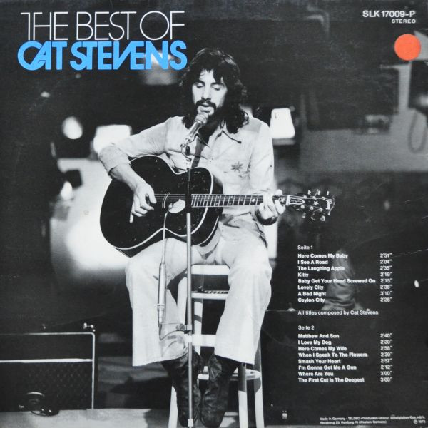 Cat Stevens - The Best Of Cat Stevens | Decca (SLK 17009-P) - 2 Cat Stevens - The Best Of Cat Stevens | Decca (SLK 17009-P) - 2