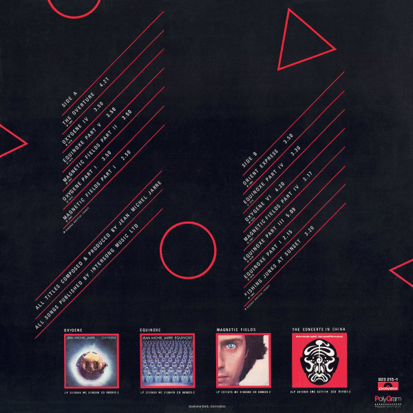 Jean-Michel Jarre - Synthesis | Polydor (823 215-1) - 2 Jean-Michel Jarre - Synthesis | Polydor (823 215-1) - 2