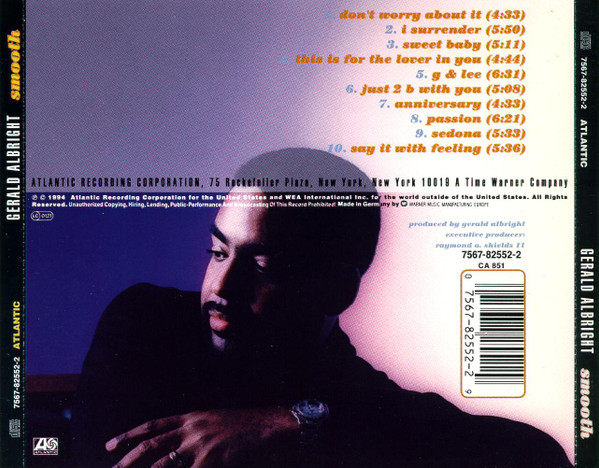 Gerald Albright - Smooth | Atlantic (7567-82552-2) - 2