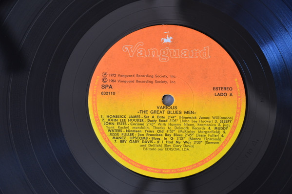 Various - The Great Blues Men | Vanguard (632110) - 3