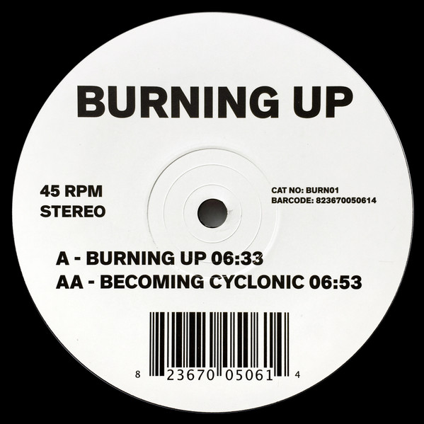 Jimpster - Burning Up / Becoming Cyclonic | Freerange Records (BURN01)