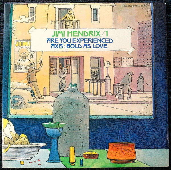 Jimi Hendrix - Are You Experienced / Axis : Bold As Love | Barclay (80 581/582) - main