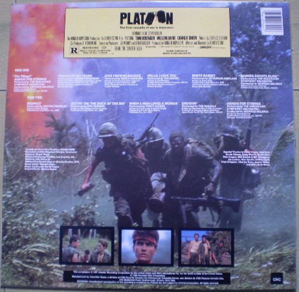 Various - Platoon (Original Motion Picture Soundtrack And Songs From The Era) | Atlantic (A1 81742) - 2 Various - Platoon (Original Motion Picture Soundtrack And Songs From The Era) | Atlantic (A1 81742) - 2