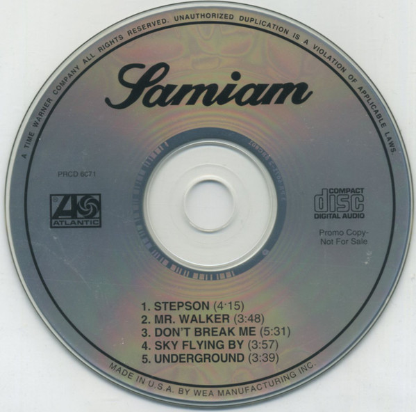 Samiam - Samiam | Atlantic (PRCD 6071) - main