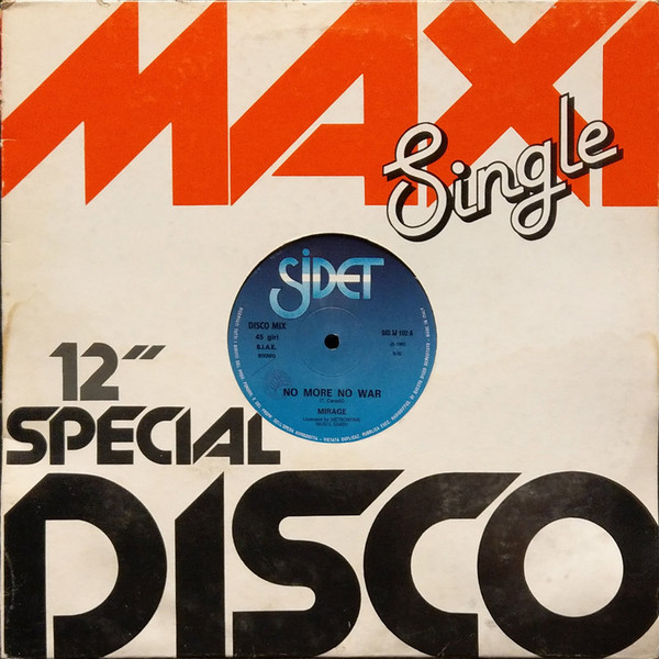 Mirage - No More No War | Sidet (SID M 102) - 3
