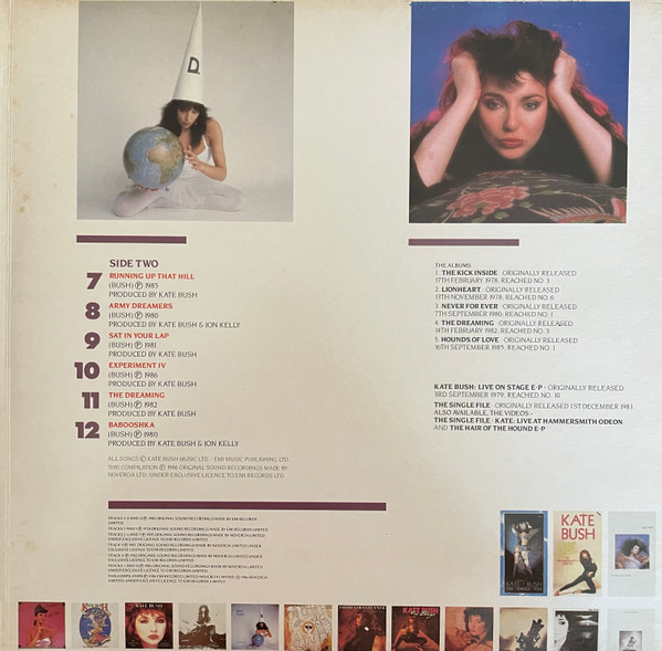 Kate Bush - The Whole Story | EMI (26 1201 1) - 3