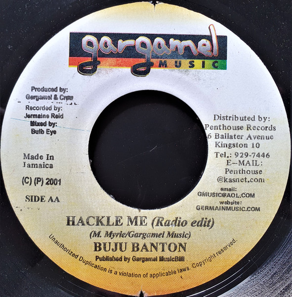 Buju Banton - Hackle Me | Gargamel Music (none) - main