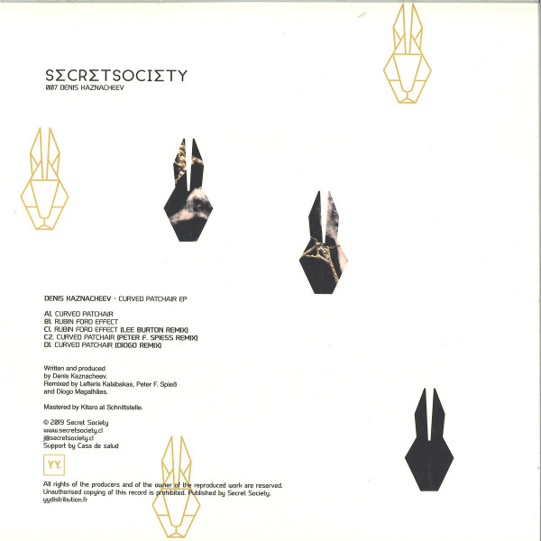 Denis Kaznacheev - Curved Patchair EP | Secret Society Chile (SCRTC007) - 2
