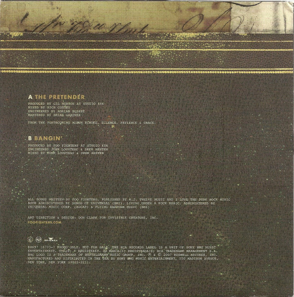 Foo Fighters - The Pretender | Roswell Records (88697 16773-7) - 2 Foo Fighters - The Pretender | Roswell Records (88697 16773-7) - 2