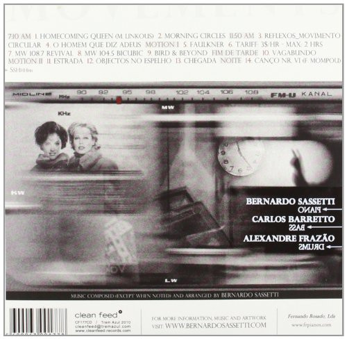 Bernardo Sassetti Trio - Motion | Clean Feed (CF177CD) - 2