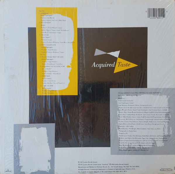 Junior - Acquired Taste | Mercury (422-828 001-1) - 2