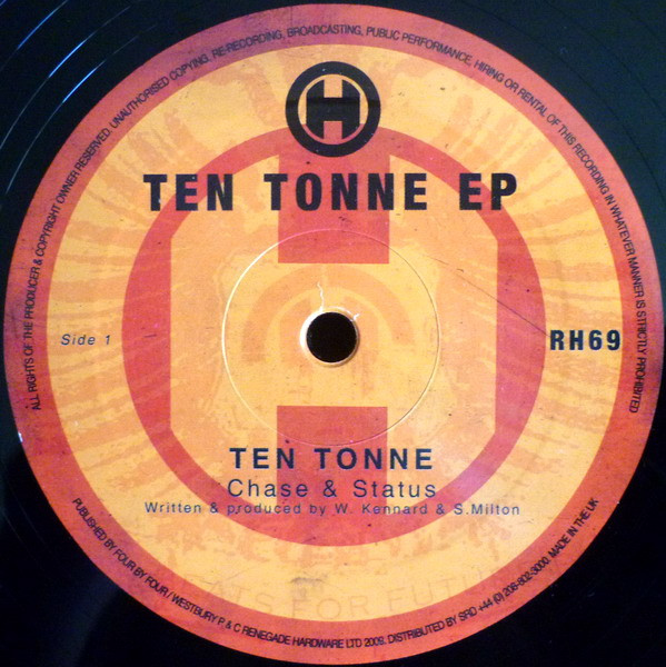 Chase & Status - Ten Tonne EP | Renegade Hardware (RH69) - 3