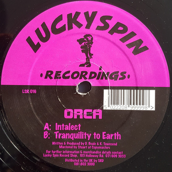 Orca - Intalect / Tranquility To Earth | Lucky Spin Recordings (LSR 016)