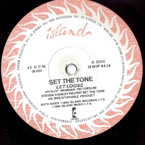 Set The Tone - Dance Sucker | Island Records (12WIP 6836) - 4 Set The Tone - Dance Sucker | Island Records (12WIP 6836) - 4
