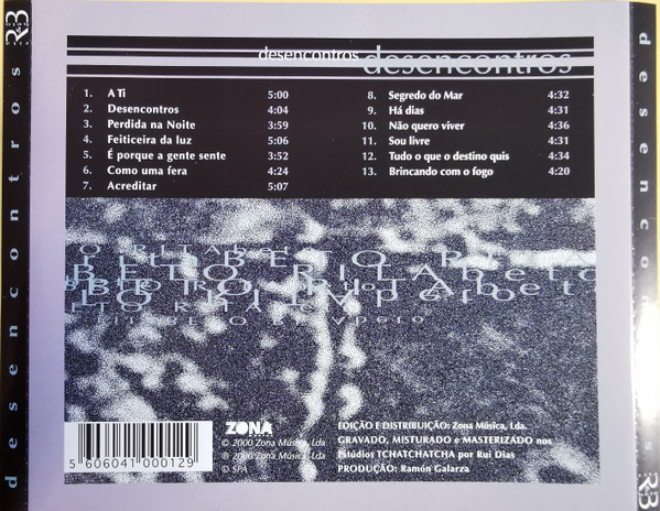 Rita Guerra , Beto - Desencontros | Zona Música (ZM00012) - 2
