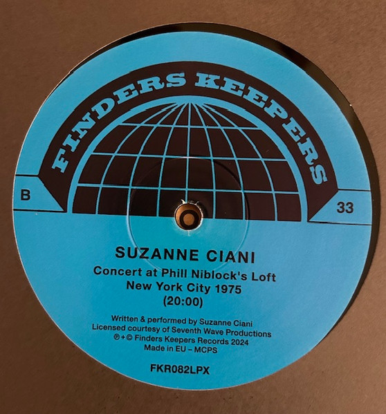 Suzanne Ciani - Buchla Concerts 1975 | Finders Keepers Records (FKR082LPX) - 3