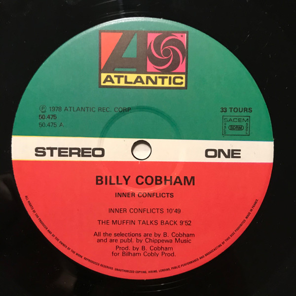 Billy Cobham - Inner Conflicts | Atlantic (50 475) - 3