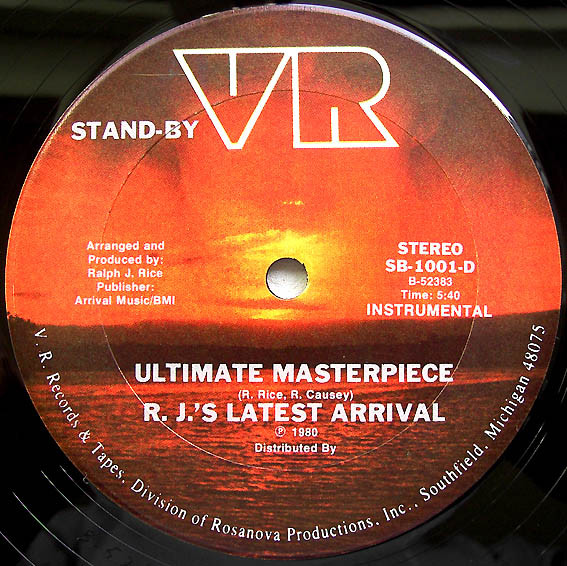 R.J.'s Latest Arrival - Ultimate Masterpiece | V.R. Records & Tapes (SB-1001-D) - 2 R.J.'s Latest Arrival - Ultimate Masterpiece | V.R. Records & Tapes (SB-1001-D) - 2