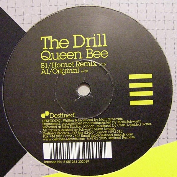The Drill - Queen Bee | Destined Records (DEST20DJX01) - main The Drill - Queen Bee | Destined Records (DEST20DJX01) - main
