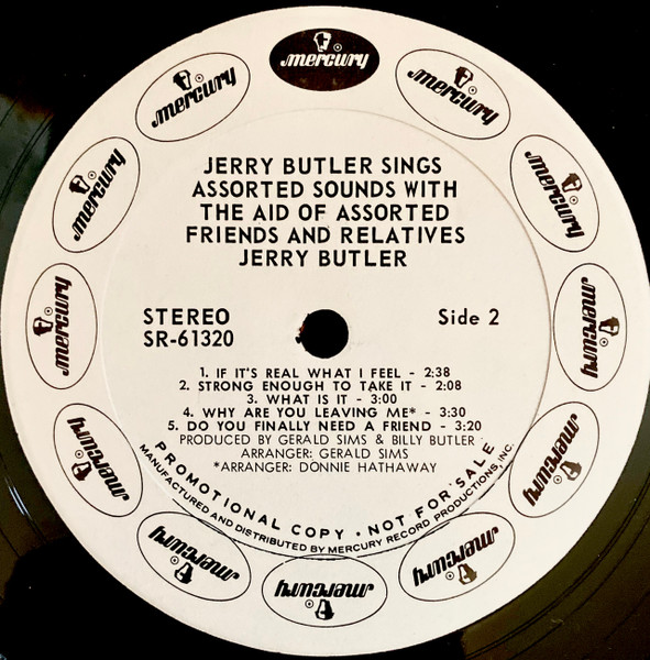 Jerry Butler - Jerry Butler Sings Assorted Sounds With The Aid Of Assorted Friends And Relatives | Mercury (SR-61320) - 3 Jerry Butler - Jerry Butler Sings Assorted Sounds With The Aid Of Assorted Friends And Relatives | Mercury (SR-61320) - 3