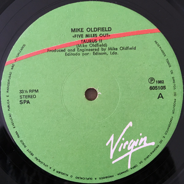 Mike Oldfield - Five Miles Out | Virgin (605105) - 4