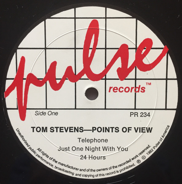 Tom Stevens - Points Of View | Pulse Records (PR 234) - 3