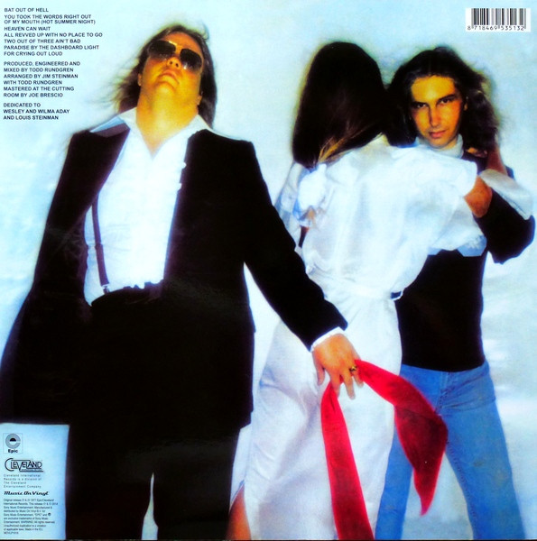 Meat Loaf - Bat Out Of Hell | Epic (MOVLP1018) - 3 Meat Loaf - Bat Out Of Hell | Epic (MOVLP1018) - 3