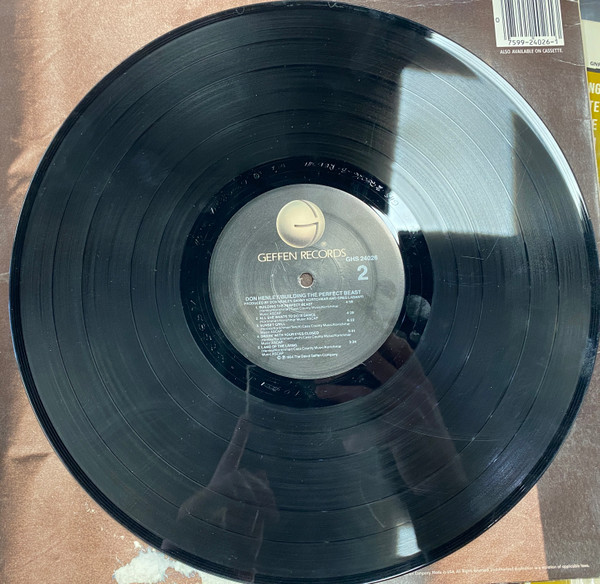 Don Henley - Building The Perfect Beast | Geffen Records (GHS 24026) - 4 Don Henley - Building The Perfect Beast | Geffen Records (GHS 24026) - 4
