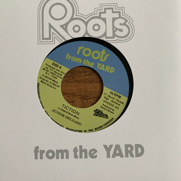 Junior Delgado - Tiction | Roots From The Yard (VP 4225-2) - main
