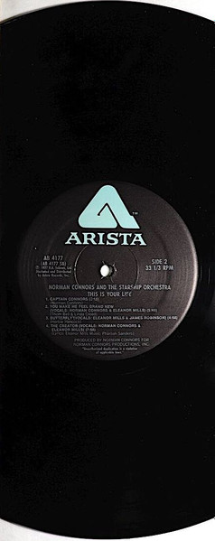 Norman Connors - This Is Your Life | Arista (AB 4177) - 4