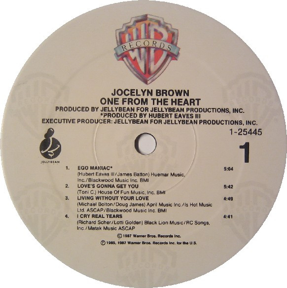 Jocelyn Brown - One From The Heart | Warner Bros. Records (9 25445-1) - 3 Jocelyn Brown - One From The Heart | Warner Bros. Records (9 25445-1) - 3