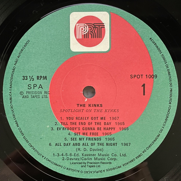The Kinks - Spotlight On The Kinks | PRT (SPOT 1009) - 4 The Kinks - Spotlight On The Kinks | PRT (SPOT 1009) - 4