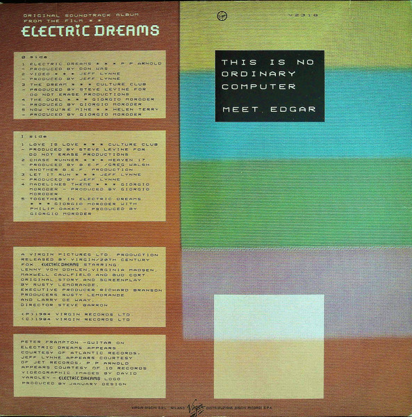 Various - Electric Dreams | Virgin (V 2318) - 2