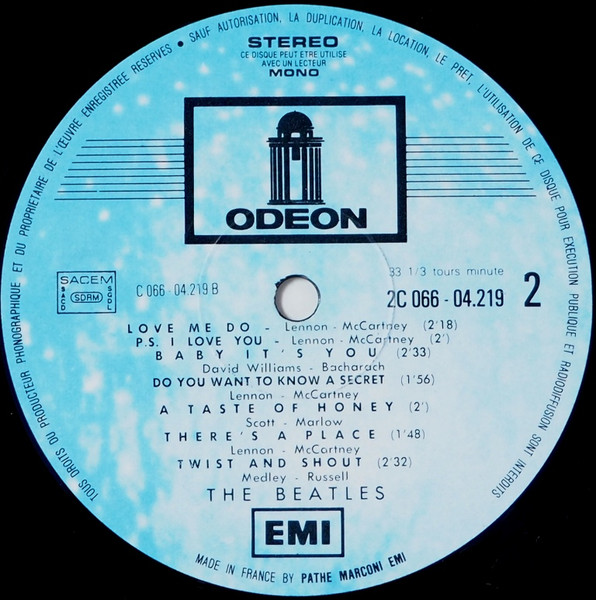 The Beatles - N°1 | Odeon (2C 066-4219) - 3 The Beatles - N°1 | Odeon (2C 066-4219) - 3