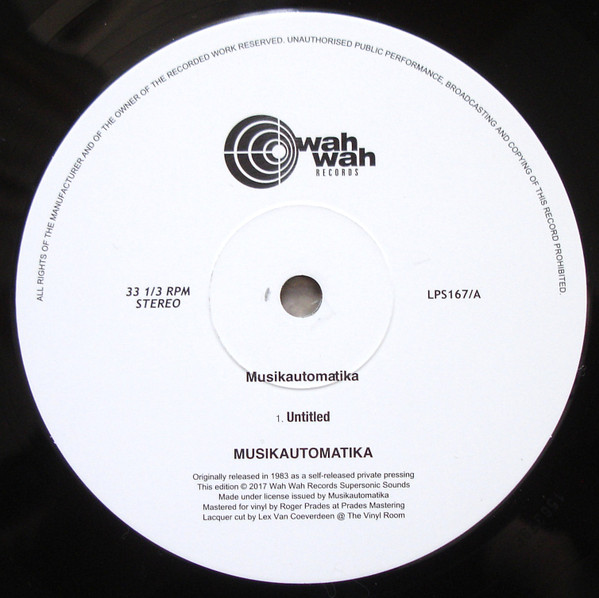 Musikautomatika - Musikautomatika | Wah Wah Records (LPS167) - 4