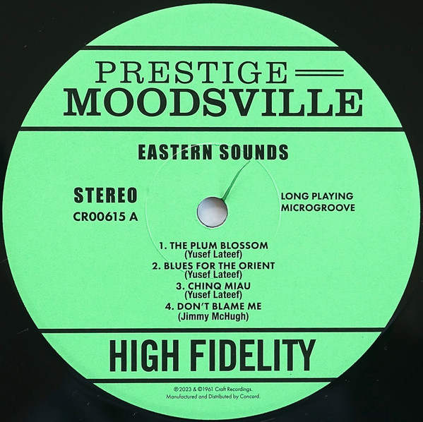 Yusef Lateef - Eastern Sounds | Craft Recordings (CR00615) - 3 Yusef Lateef - Eastern Sounds | Craft Recordings (CR00615) - 3