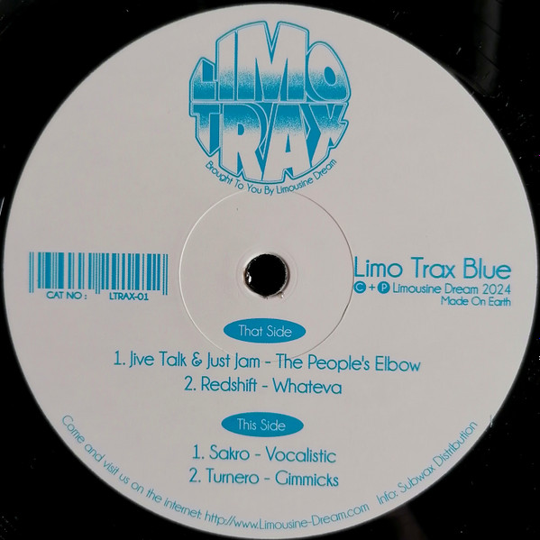Various - Limo Trax Blue | Limousine Dream (LTRAX-01) - 4