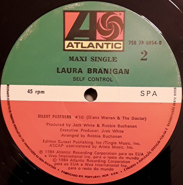 Laura Branigan - Self Control | Atlantic (756 78-6954-0) - 4