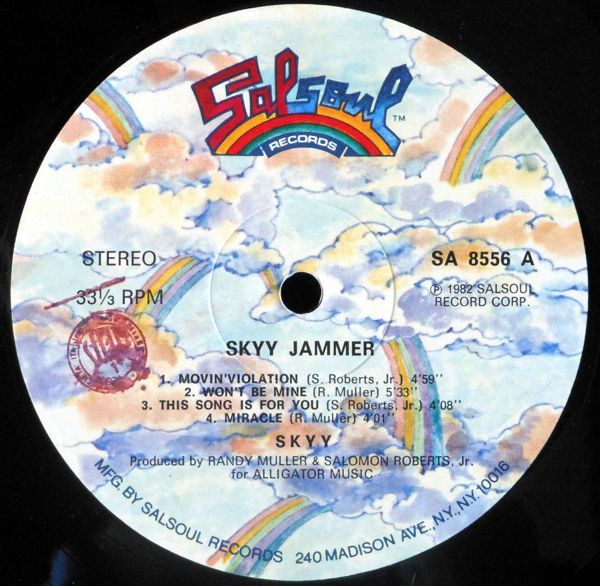 Skyy - Skyyjammer | Salsoul Records (SA 8556) - 3