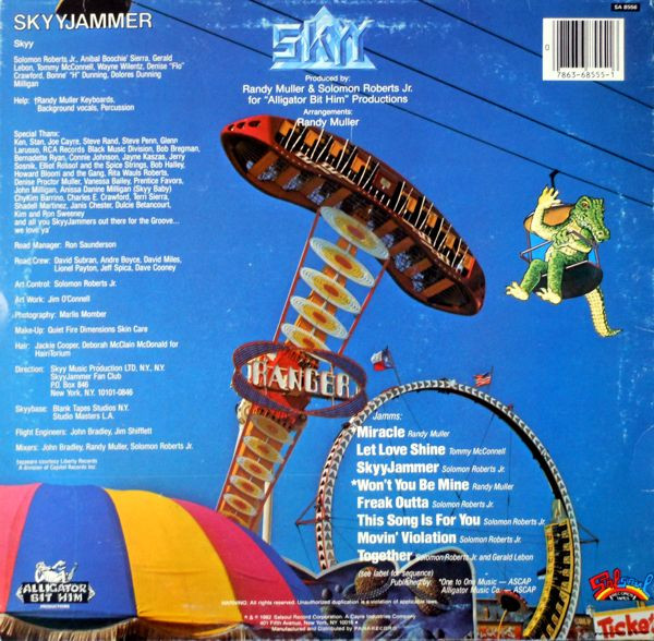 Skyy - Skyyjammer | Salsoul Records (SA 8556) - 2